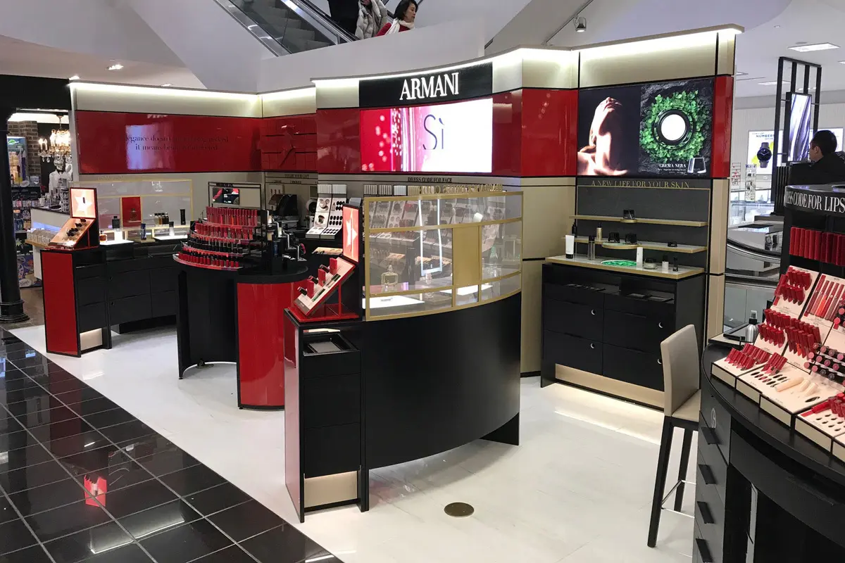 Armani Store Displays