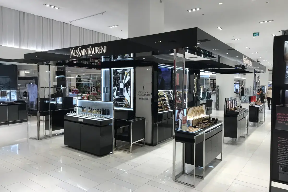 Yves Saint Laurent Retail Displays